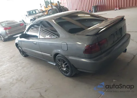 1997 Honda Civic Ex из США, поврежденный, VIN 1HGEJ8149VL089674